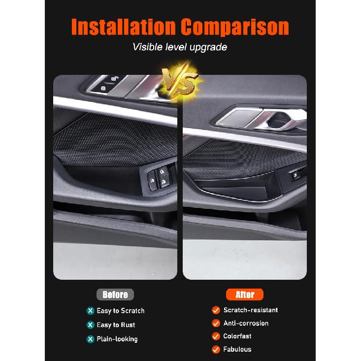 For BMW 1 2 Series F40 F44 2020 2021-2025 Car Door Handle Storage Box Organizer Container Holder Tray Holder Car Accessories