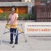 Four-Wheel Children's Walker for Lower Limb Rehabilitation
