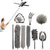 Чистка пыли пыль ручной выдвижной чистка выдвижной до 254 см выдвижной для чистящей машины чистка щелей подходит для кондиционеров 9 предметов