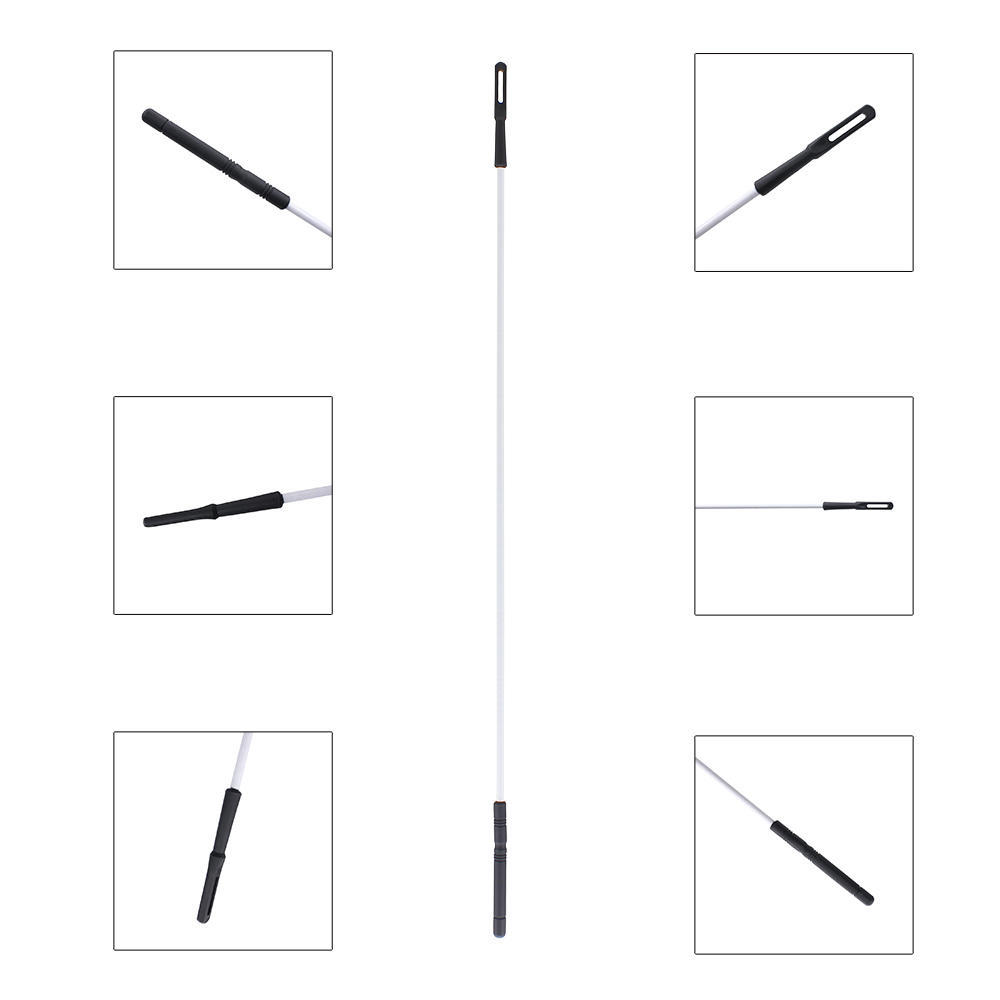 Стальной шомпол для чистки тромбона, пластиковая ручка, аксессуарная часть