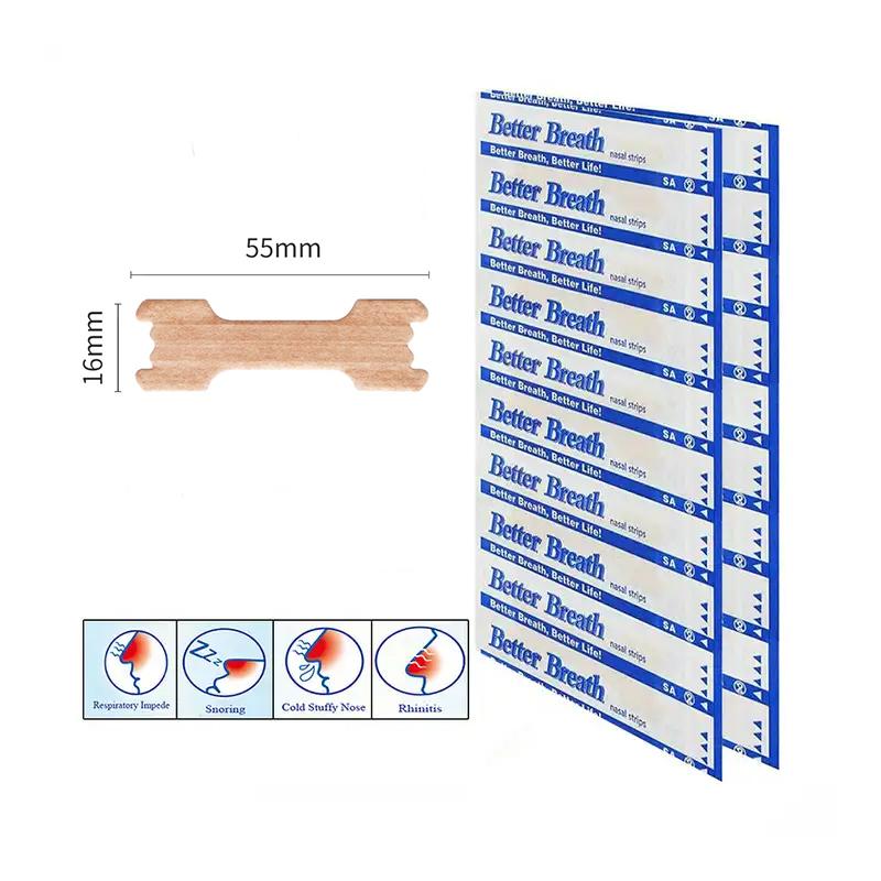 Дыхательные полоски для носа Right Aid Остановить храп Носовой пластырь Хороший сон Прозрачная прокладка Продукт Легче Лучше Легче Дышать Помощь для сна