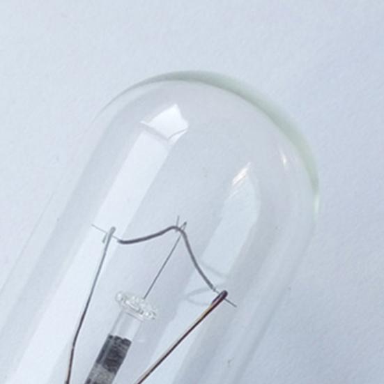 2Pcs E17 Oven Bulb High Temperature Resistance Professional Glass Microwave Stovetop Oven Lamp for Dryer