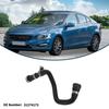 X Autohaux Radiator Hose Heater Hose for Volvo S60 2008-2018 No.31274173 Rubber Coolant Pipe Black 1 Pc