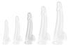 Transparent Dildo Clear Dong L 14 X 4.5cm - ClearlyHorny - TRANSPARENT DILDO