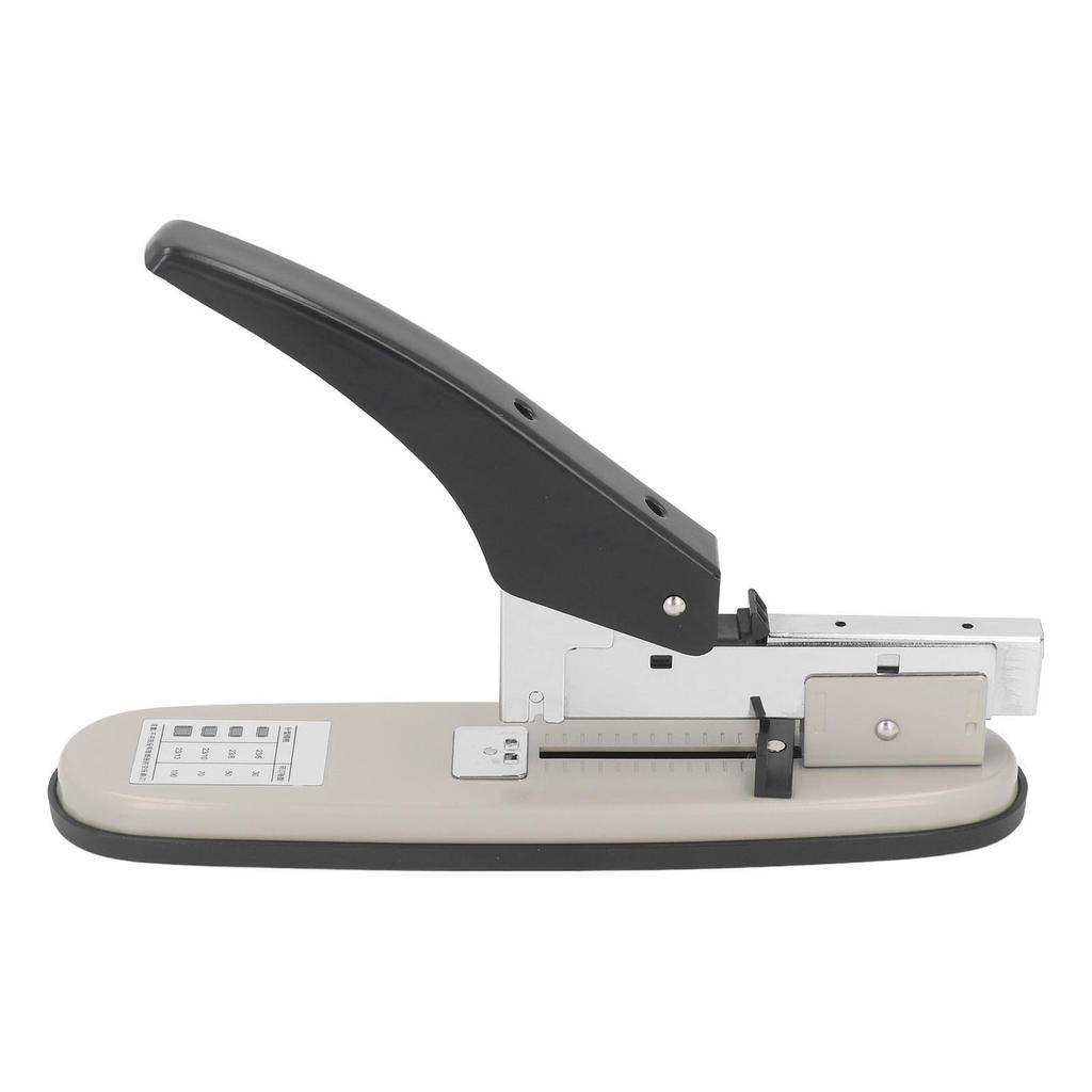 Large Stapler Effort Saving Steel Anti Slip Ergonomic Easy 100 Sheets Capacity Desk Staple
