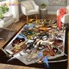 Attack On Titan Carpet Shingeki No Kyojin Printed Floor Mats Anime Carpet for Bedroom Living Room Children Room Cartoon Decor
