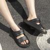 Summer Adjustable Slippers Fot Men Soft Sandals Men's Beach Fashion Shoes Platform EVA Outdoor Unisex Non-slip Flip-flop