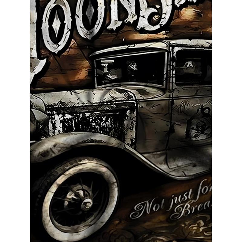 Мужская винтажная повседневная футболка с коротким рукавом и круглым вырезом с 3D-печатью и буквенным принтом, модные ретро-футболки