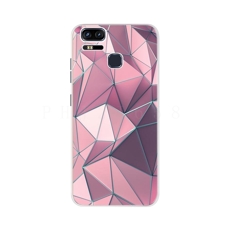 Чехол для Asus Zenfone 3 Zoom ZE553KL Zenfone Zoom S Z01HD Z01HDA Силиконовый Мягкий ТПУ Задняя Крышка Чехлы Для Asus ZE553KL Funda