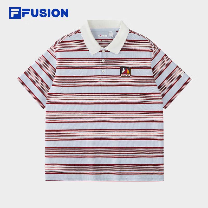 Fila FUSION Мужская вязаная футболка-поло с коротким рукавом