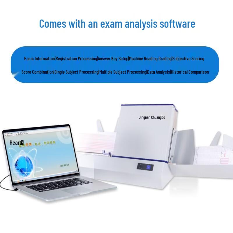 Jingnan Chuangbo OMR Exam Grading Machine CN plug (adapter included)