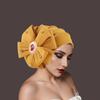 Big Flower Turban Cap for Women