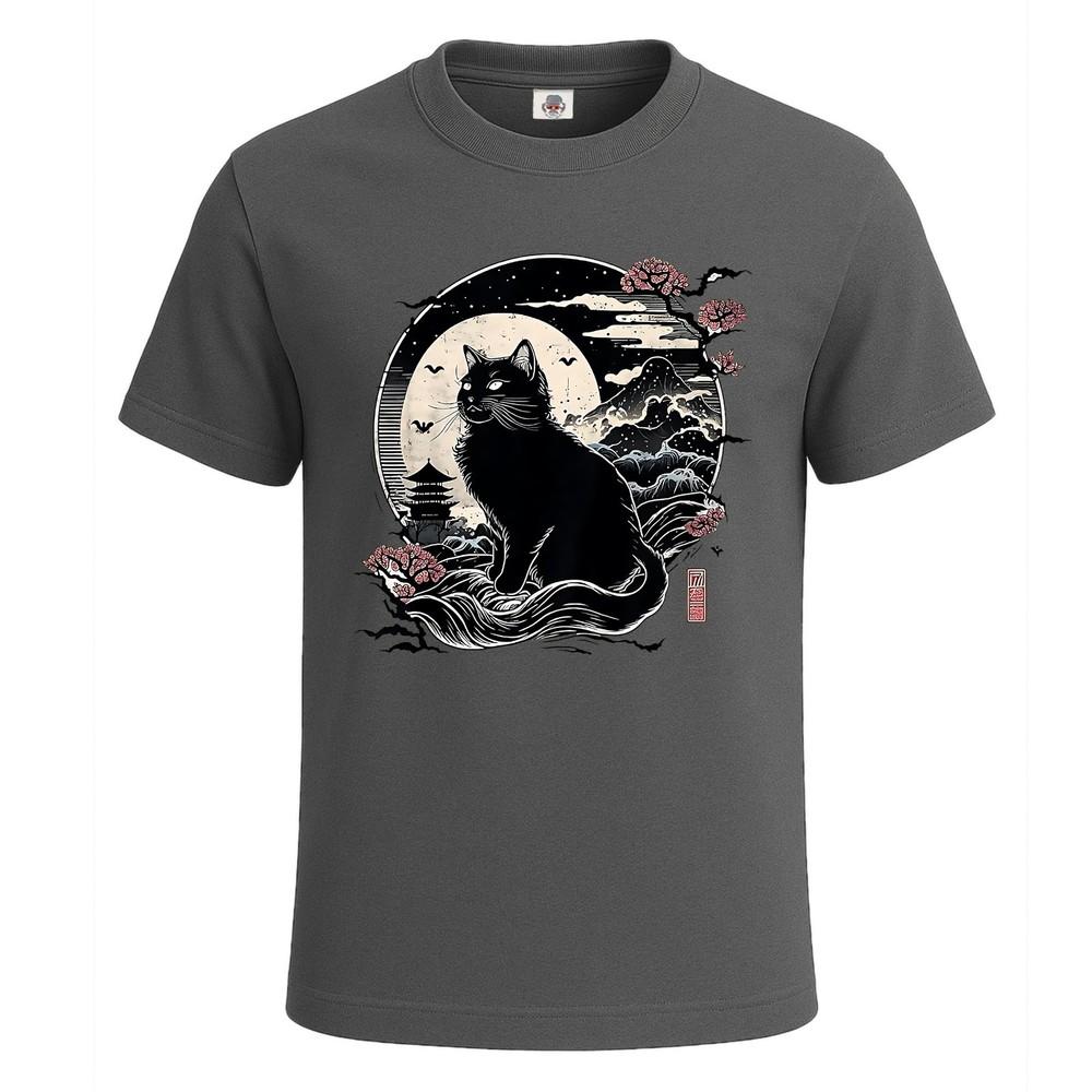 Kawaii cat anime japanese darkness gift mens t shirt funny party shirt top
