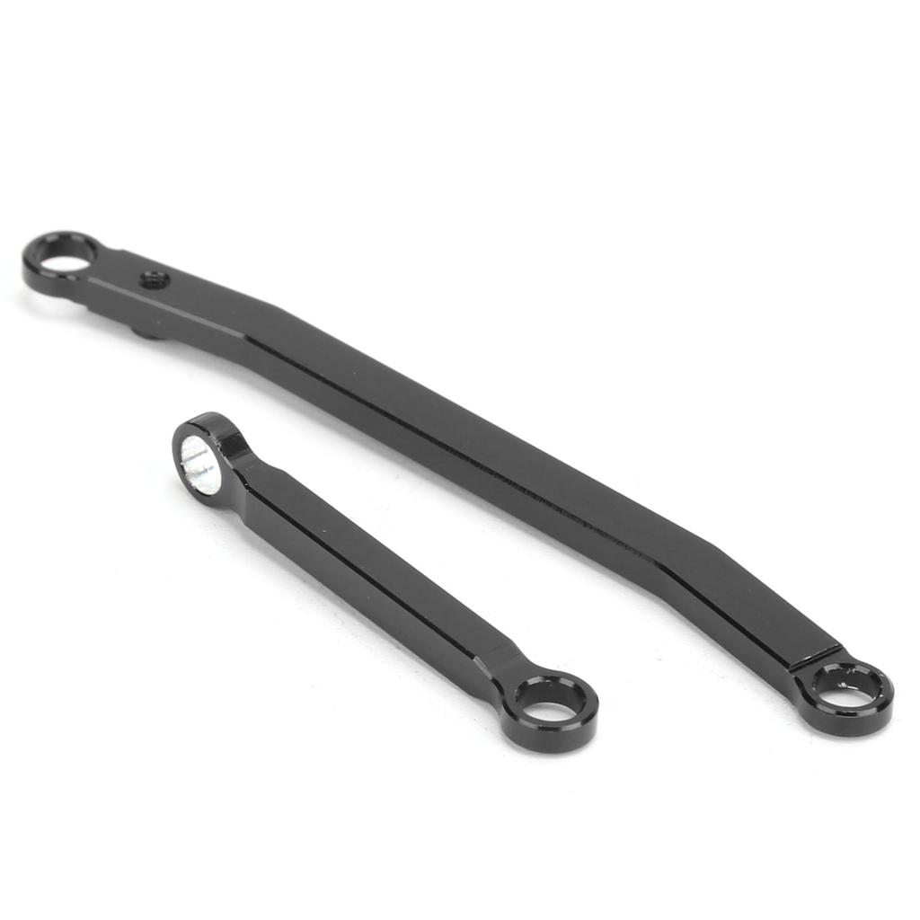 Aluminum Alloy Steering Linkage Tie Rod for 1 24 Axial SCX24 90081 RC Crawler Car PartsBlack