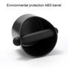 Oblique Mouth Coffee Knock Box Non-slip Base Removable Bar Splash-proof Shock-absorbent Space Saving Espresso Dump Bin for Cafe