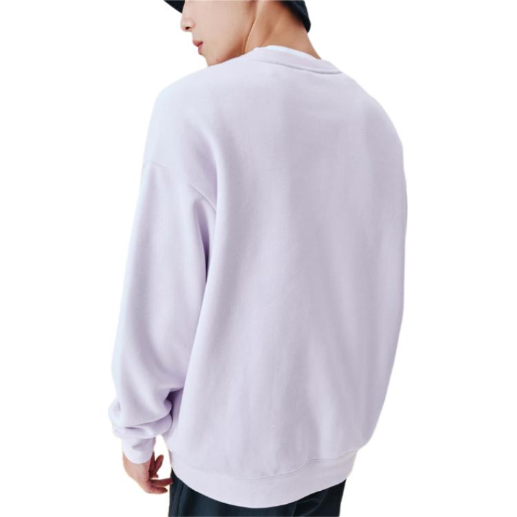 adidas Толстовка с круглым вырезом NEO Pure Color с логотипом, топы унисекс, белый цвет HY9658