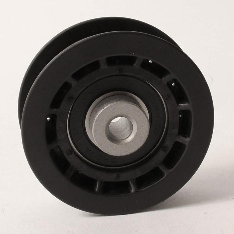 Mower Single Slot Black Pulley Lawn Mower Flat Idler Pulley Lawn Mower Idler Pulley For 15280 106-2176 Lawn Mower