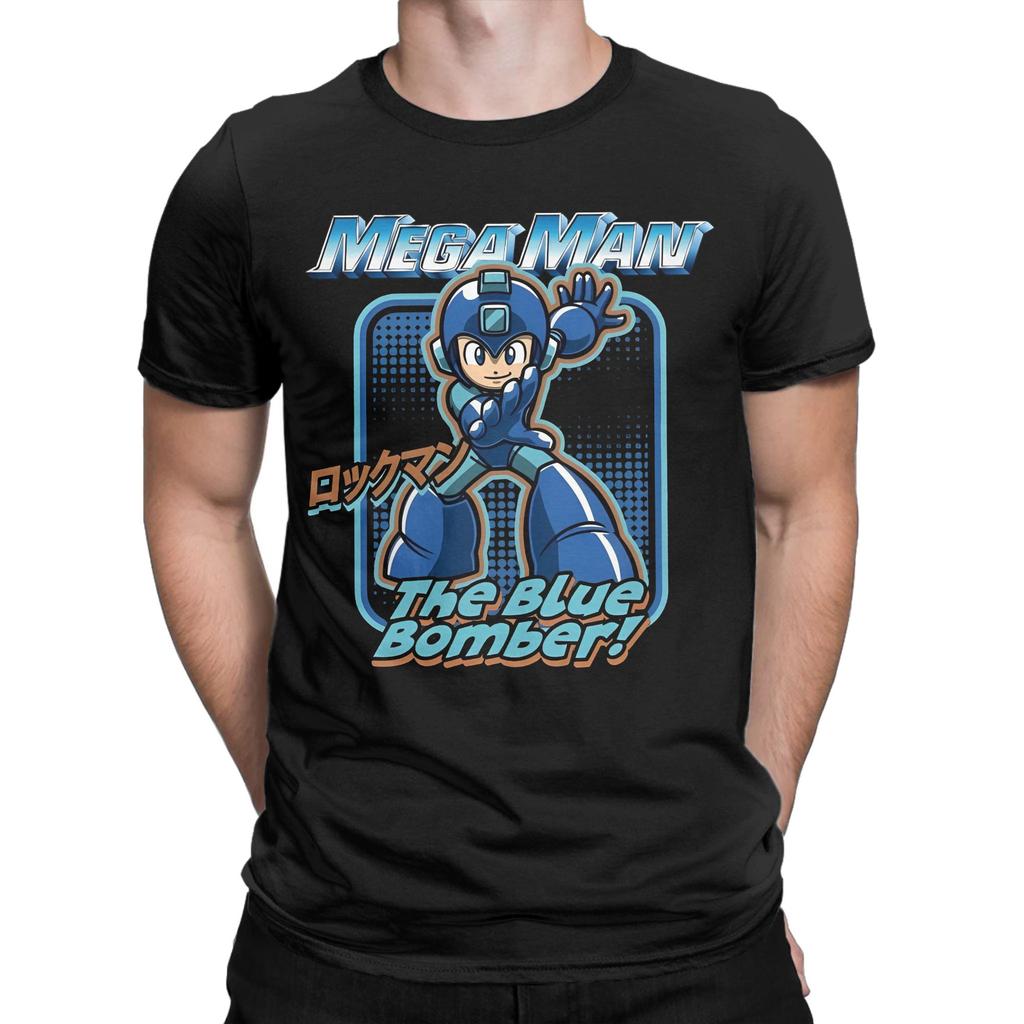 Футболка Megaman X Mega Boy для мужчин и женщин, модная футболка из чистого хлопка, с круглым вырезом, с коротким рукавом, одежда больших размеров