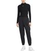 Nike Crop Tops Women's Black Crew Neck Moderate (Unisex) Crop Tops DV7881 010