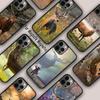 Магнитный чехол для телефона 'Осенний олень' для APPLE iPhone 17 Air 16 14 13 12 Pro Max 15 Plus Беспроводная зарядка С чехлом MagSafe
