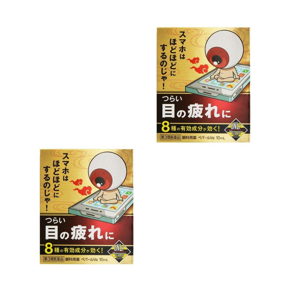 Matsumoto Kiyoshi Pepper Va капли для глаз при работе за компьютером, 10 мл