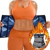 Waist Trainer for Women Belly Fat Sauna Sweat Waist Cinchers Underbust Corset for Stomach Wrap Belt Body Shaper Band with Zipper