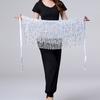 Sequins Dance Belt High Waist Waist Chain Fashion Hip Scarf  Women