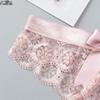 Lingerie Lace G String Underwear Female T-back Sexy Fashion Thong Ladies Back Bow Transparent Panties EMA