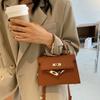 High-end Small Bag Women's 2025 New Trendy Fashion Shoulder Messenger Bag Foreign Style Portable Kelly Bag