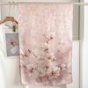 New Sangbo Satin Silk Long Scarf New Chinese Printed Silk Scarf Women's Spring and Summer Versatile Sunscreen Shawl Gift Accessories
