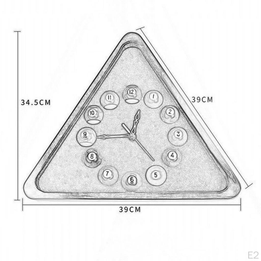 Настенные часы с тематикой бильярда, деревянная рамка, украшение комнаты, работающее от батареек, для любителей снукера, простые