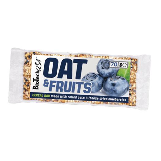 Углеводный Батончик, Oat Bar, BioTech (USA) 70г (14084001)