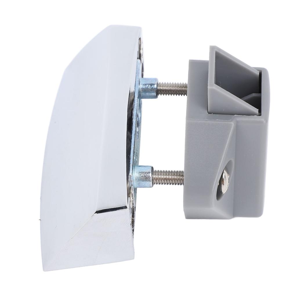 Keyless RV Push Cabinet Lock Zinc Alloy Stylish Push Button Lock for Yachts Motorhome Camping Vehicles