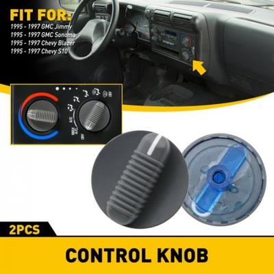 2X Ручка управления клапаном отопителя для Chevrolet 1995-1997 S10 Blazer GMC Sonoma Jimmy