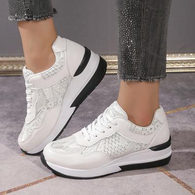 Женские кроссовки Модные и стильные женские туфли на платформе Новые весенне-осенние дышащие роскошные кроссовки для женщин Zapatos De Mujer