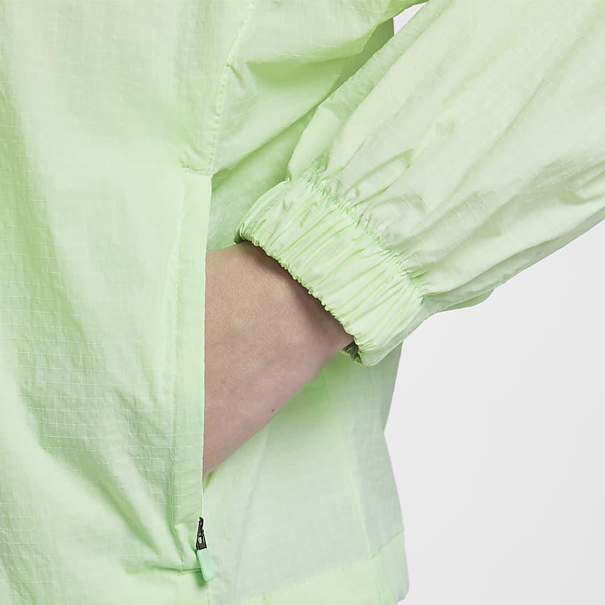 Nike Женские ветровки и куртки для трейлраннинга Vapor Green FN5926-376