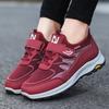 Middle-aged Walking Shoes for Men and Women, Breathable Cloth Surface, Parents, Sports and Leisure, Flat-bottomed Comfortable Travel Shoes