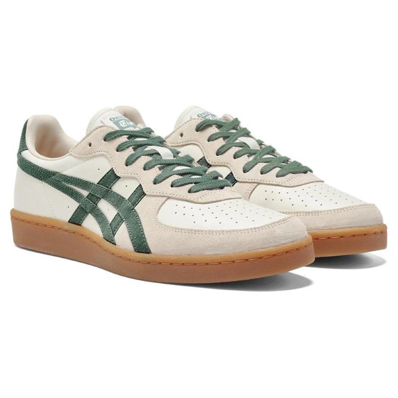 Onitsuka Tiger Gsm Cream Hiking Green Gum Sneakers 1183A353-128