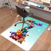 1 шт. Коврик с принтом Oddbods - Мягкий, Моющийся, Нескользящий Коврик для Помещений под Офисные Стулья, Гостиную, Домашний Офис, Декоративный Коврик