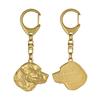 Labrador Retriever - Gilded Key Ring with Dog In Gift Box, Handbag Decoration, Luxury Accessory by Brand