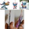Enchanting Cartoon Anime Stitch Acrylic Pendant Christmas Tree Decoration Diy Crafts