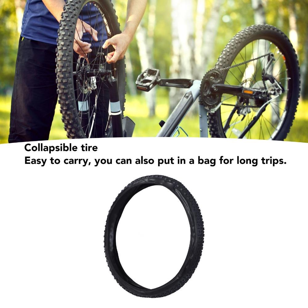 Rubber Bike Tire 27.5 X 2.20 Inches Road Bike Outer Tire Bike Tire Replacement Bicycle Repair
