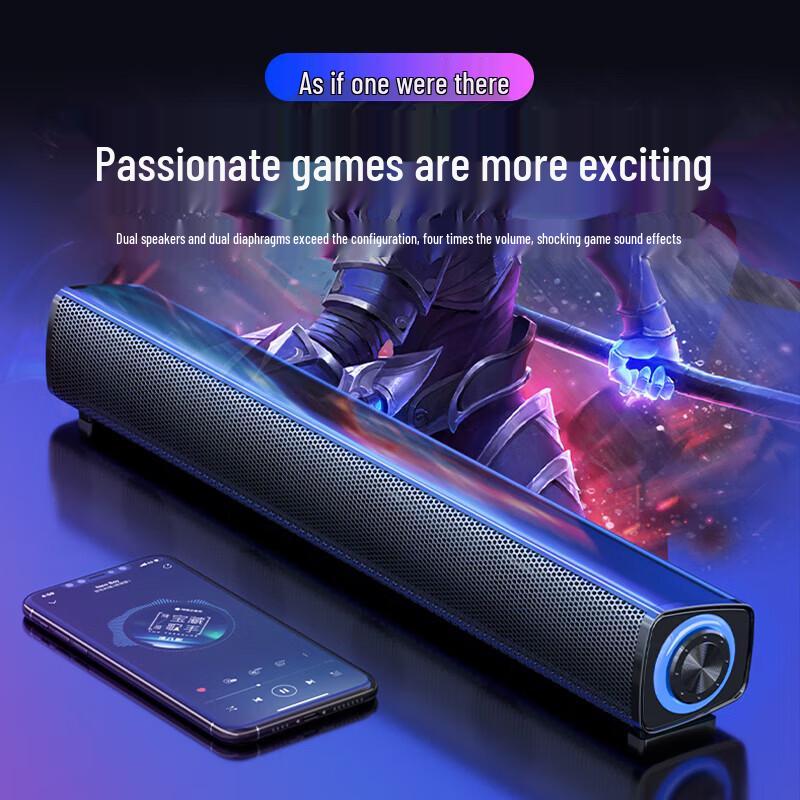 Компьютерный динамик Newmine BT60PLUS USB, проводной, штекер CN (адаптер в комплекте) (Китайская версия)