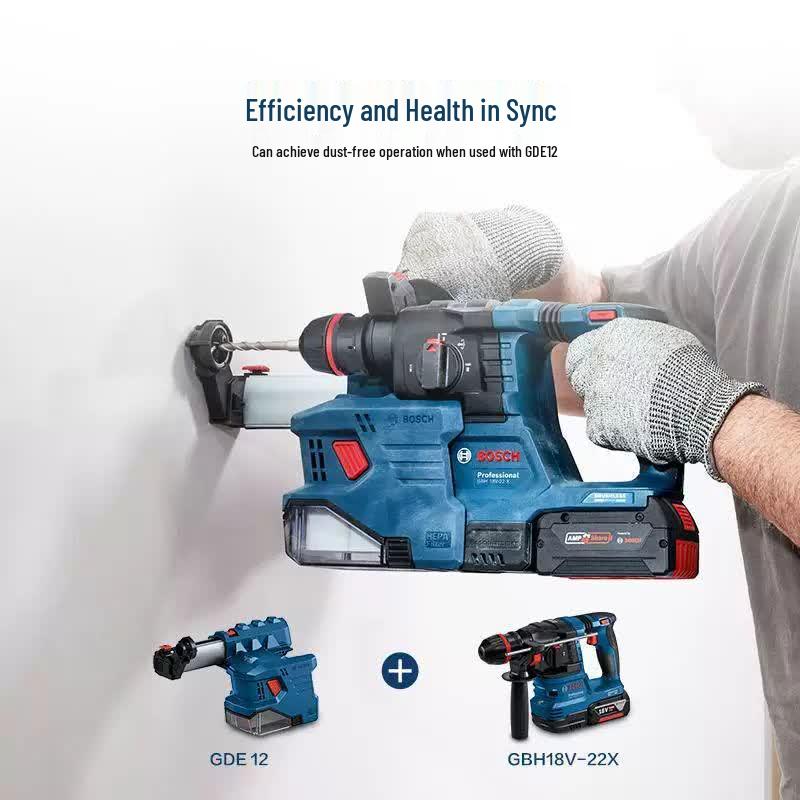 Bosch GBH 18V-22X Cordless Brushless Rotary Hammer Drill CN plug (adapter included)