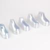 10Pcs Clear Pvc Child Booties Showcase Support Frame Feet Plastic Shoe Mold Baby Shoe Stretcher Socks Display Stand