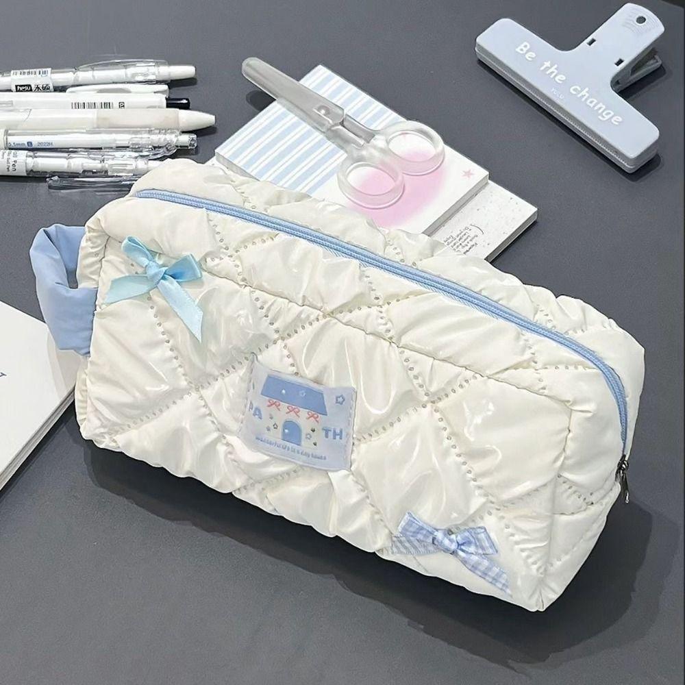 Large Capacity Pen Bag Portable Cosmetic Bag High Quality Storage Bag  Gift