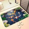 1 шт. Приветственный коврик для двери, Кухонные коврики, Нескользящий, Поп-дизайн, Ковры для гостиной, Коврик для ванной, Ковер для дома, Декор для раковины, Прачечной