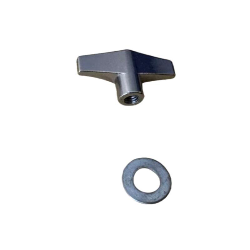 Alloy Solid Butterfly Drum Nut Knob for Secure Locking Quick Installation Standard Compatibility 6mm 8mm Drum Hardware