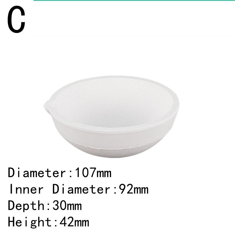 5g-200g High Temperature Quartz Bowl Crucible Furnace Melting Casting Refining Golden Silver Jewelry Tools
