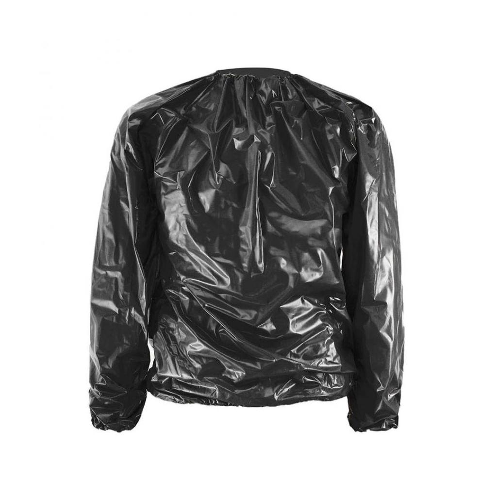 Unisex Sweat Sauna Exercise Gym Fitness Weight Loss Suit Top Pants Clothes Set